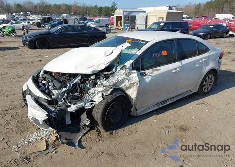 2021 Toyota Corolla Le из США, поврежденный, VIN JTDEPMAEXMJ154184